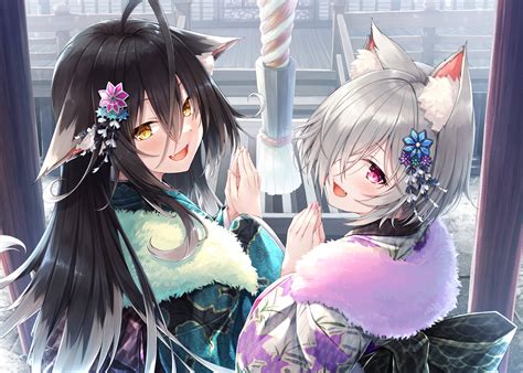 [200+] Anime Cat Wallpapers | Wallpapers.com