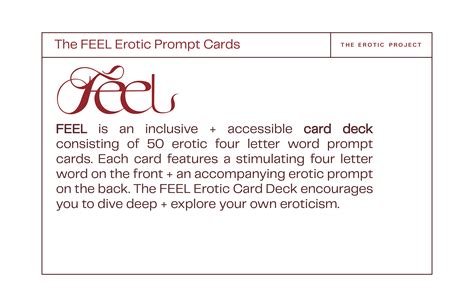 THE EROTIC PROJECT / Eroticism For All | IFundWomen