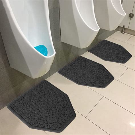 Amazon.com: Urinal Mat (3 Pack) Bathroom Floor Protector,Non-Slip Water ...