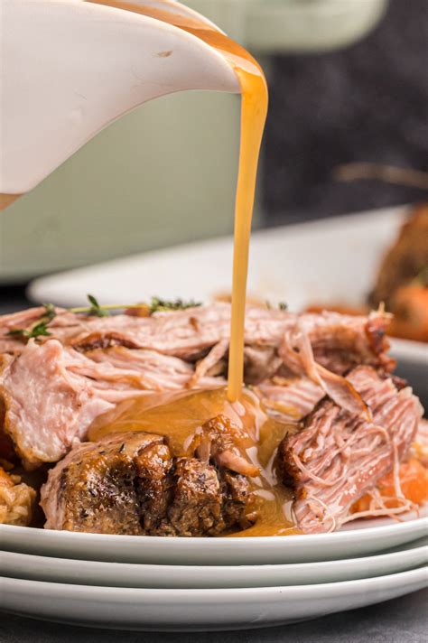 Slow Cooker Pork Roast with Gravy - The Magical Slow Cooker
