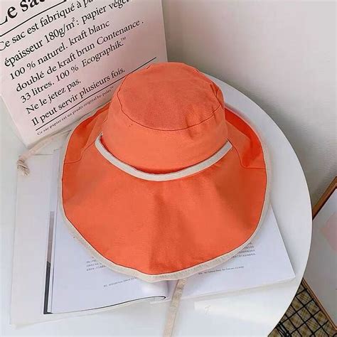 COCOpeaunt New Female Sun Hat Bucket Hats Harajuku Bucket Hat Fishing ...