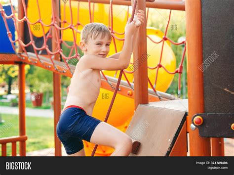 Cute Boy Having Fun Image & Photo (Free Trial) | Bigstock