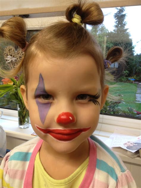 Clown Face Paint Ideas