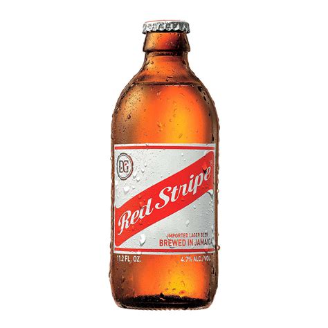 Red Stripe - Beer from Jamaica 4.7% - Desnoes and Geddes