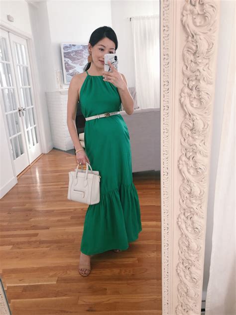 Banana Republic Petites Maxi Dress (Maternity Style)
