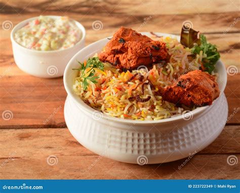 Chicken Tikka Biryani Stock Photography | CartoonDealer.com #223722476