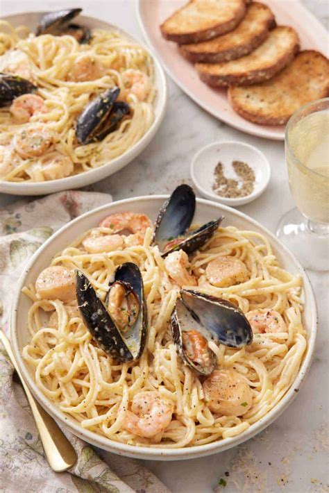 Seafood Pasta - Preppy Kitchen