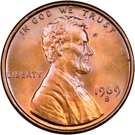 1969 S [PROOF] Lincoln Memorial Penny Prices | Ungraded, NGC, PCGS Values