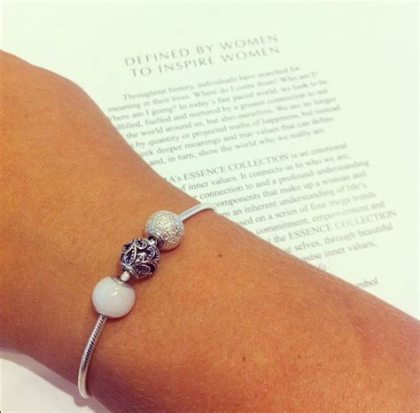 My Pandora Essence Bracelet. Hope, Freedom and Wisdom Hope being the ...