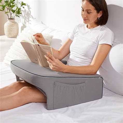 Amazon.com: Reading Pillow for Bed, Gaming Pillow for Lap, Petite ...