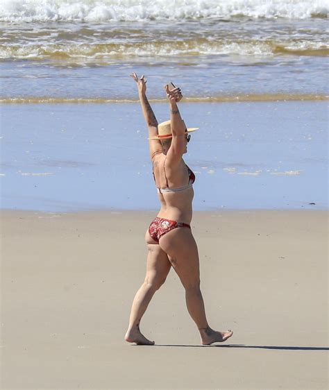 Pink in Bikini at Byron Bay, July 2018 • CelebMafia