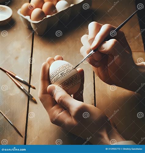 The Semantic Meaning of Easter Signs on Eggs Stock Illustration ...