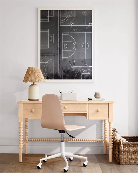 Class Act Elegant Pink & White Adjustable Kids Desk Chair + Reviews ...