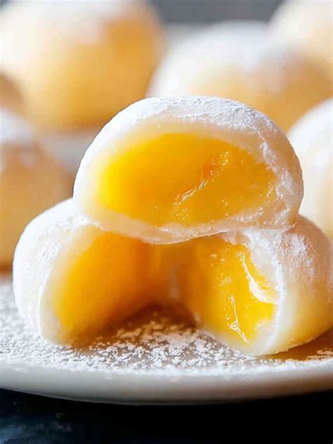 Simple 3-Ingredient Mango Mochi