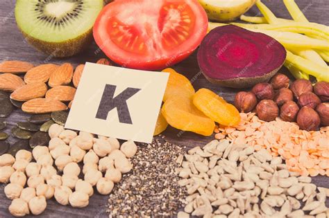 Premium Photo | Healthy eating as source natural potassium vitamin k ...