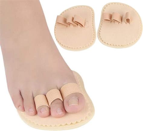 Amazon.com: 1 Pair Toe Straightener Hammer Toes Corrector with 3 Holes for Claw Toe Mallet Toe ...
