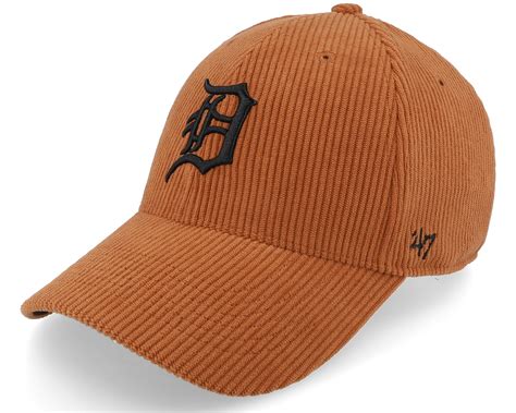 Detroit Tigers Thick Cord Mvp Burnt Orange Adjustable | Hatstoreworld.com