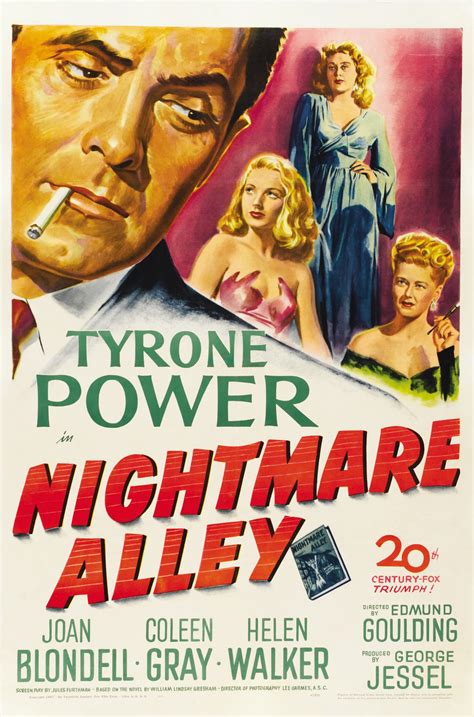 Nightmare Alley (1947) (Edmund Goulding) | Filmaffischer, Film noir ...