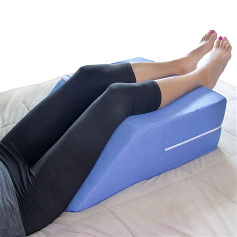 Amazon.com: DMI Ortho Bed Wedge, Elevated Leg Pillow, Supportive Foam Wedge Pillow for Elevating ...