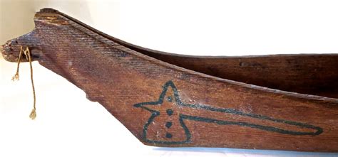 Model Canoe by Native North American Indians, C.1930 For Sale at ...