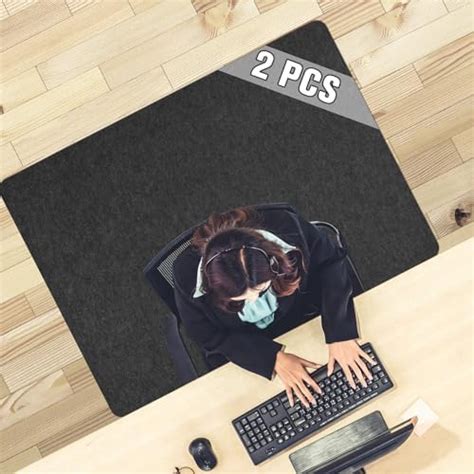 2 Pack Desk Chair Mat for Hardwood Floor & Tile 55"x35" Office Chair ...