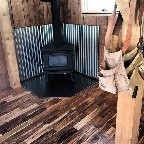 Wood Stove Wall Protection Panels