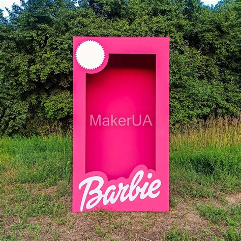 Barbie Box 6.6ft 3D Photo Booth Life Size Lifesize Prop Frame - Etsy