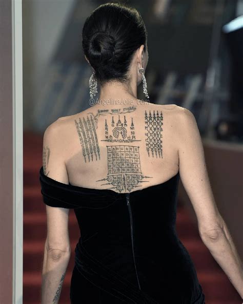 Angelina Jolie Tattoos