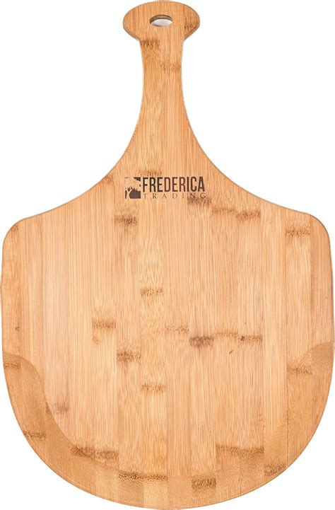 Amazon.com: Loftern Wooden Pizza Peel 16 Inch Board with Engraved Sizes ...