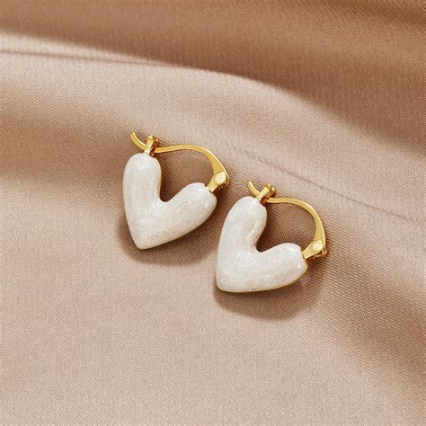 Pure Heart Earrings – Matilda&Milo Jewels