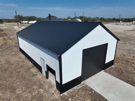 30x50 Tubular Metal Building in Weatherford, Texas 76087 | WolfSteel ...