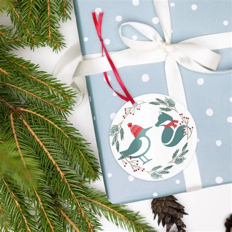 Piper and Foxx Acrylic Ornament