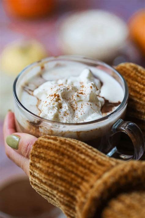 Pumpkin Spice Hot Chocolate - Pink Owl Kitchen