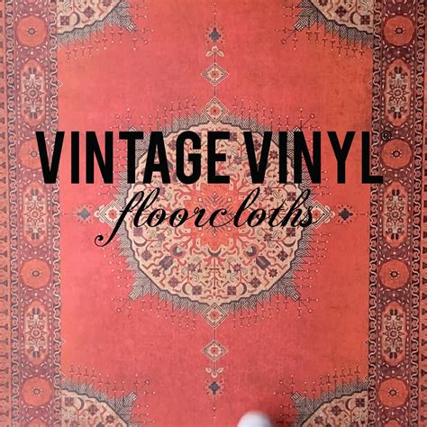 Vintage vinyl floor cloths by spicher and company – Artofit