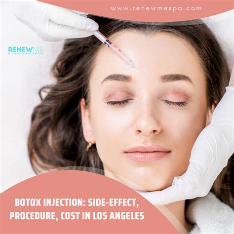 Botox Injection: Side-effect, Procedure, Cost in Los Angeles