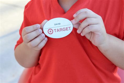 Target Name Tag Template