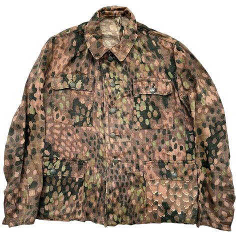 Original WWII German Waffen-SS DOT 44 camouflage uniform ...