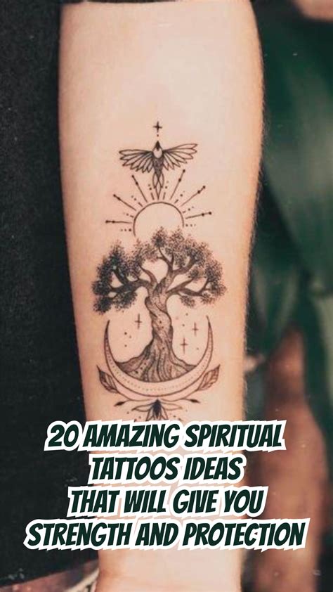33 Amazing Spiritual Tattoos Ideas for Strength and Protection ...