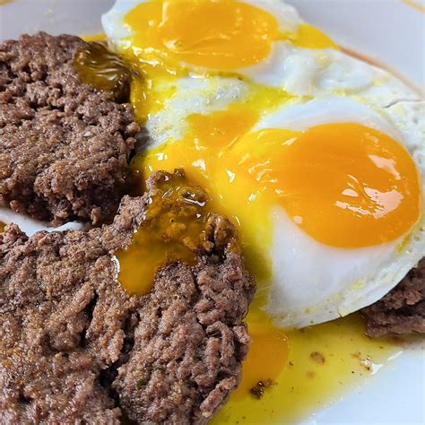 Ground Beef and Buttery Duck Eggs Recipe