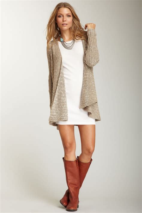 15 Best Ways to Wear Long Cardigan Sweater - FMag.com
