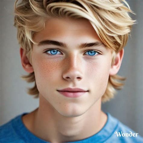 Morgan Knight Aesthetic | Blonde hair boy, Cute blonde guys, Teen boy ...