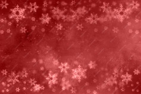 Premium Photo | Red christmas background with snowflakes vintage grunge ...