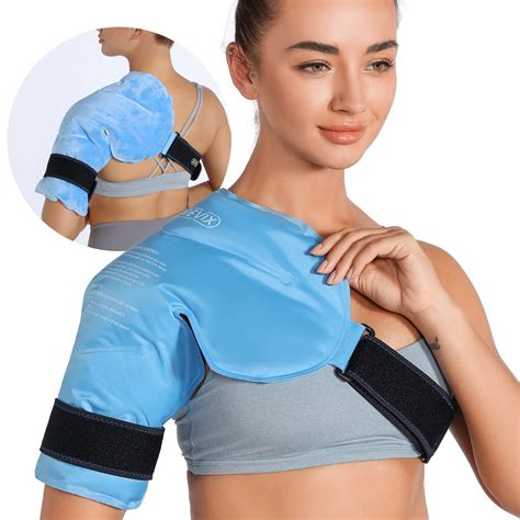 Buy REVIX Shoulder Ice Pack Rotator Cuff Cold Therapy Wraps for Pain ...