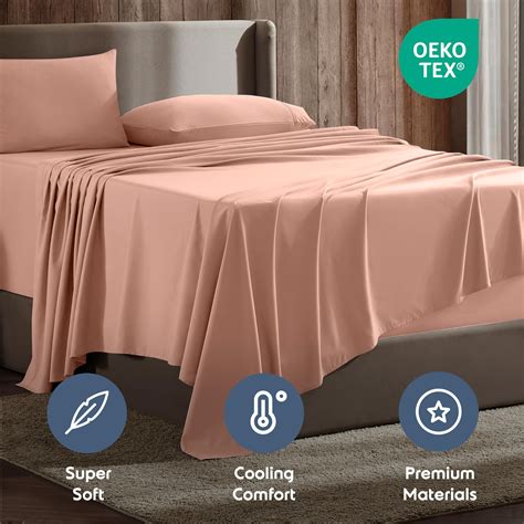 Snapklik.com : Nestl Full XL Sheet Set - Luxury 1800 Ultra-Soft ...