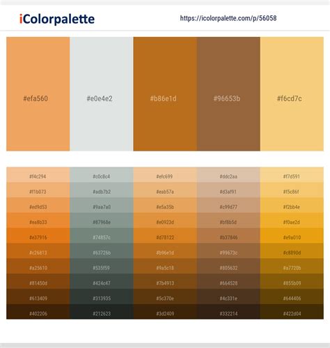 1+ Sepia Skin And Golden Sand Color Palettes & Gradient Ideas ...