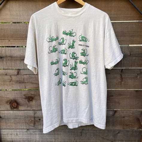 Vintage Hollywood Frogs Sex Positions Parody T Shirt Humor Single ...