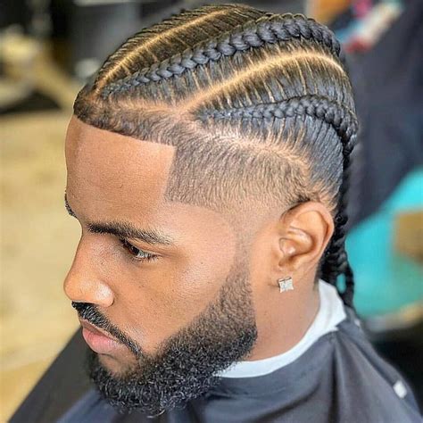 Coiffure Homme Tresse | Mens braids hairstyles, Cornrow hairstyles for ...