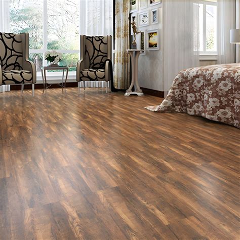 Living Spaces and Basement Self Adhesive Vinyl Plank Flooring - Tan 107 ...