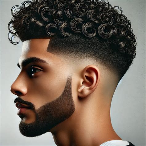 Drop Fade Curly Hair