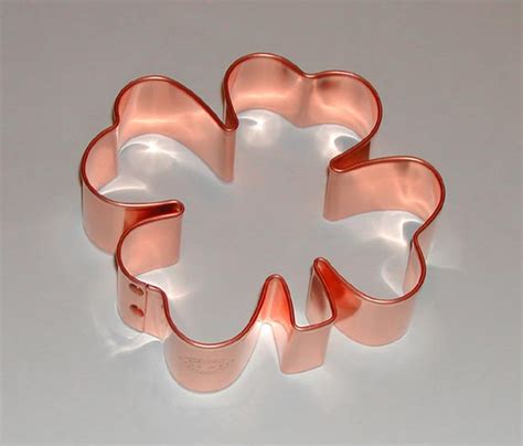 4 LEAF CLOVER - ecrandal handmade copper cookie cutters